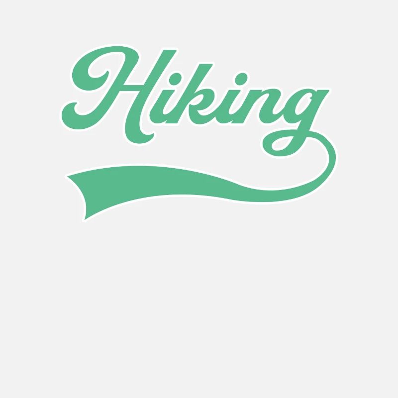 Hiking lettering