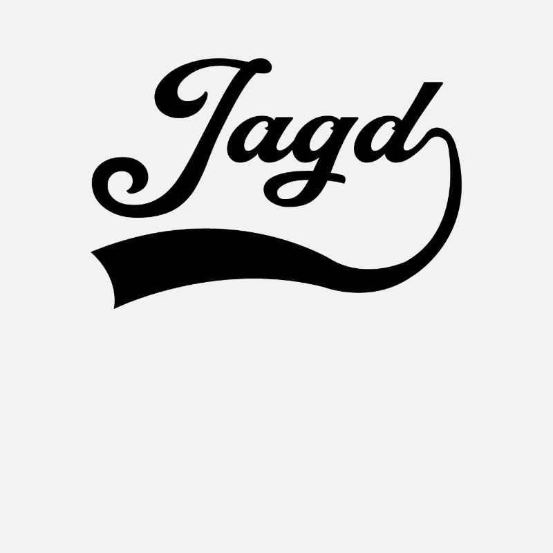 Jagd Schriftzug