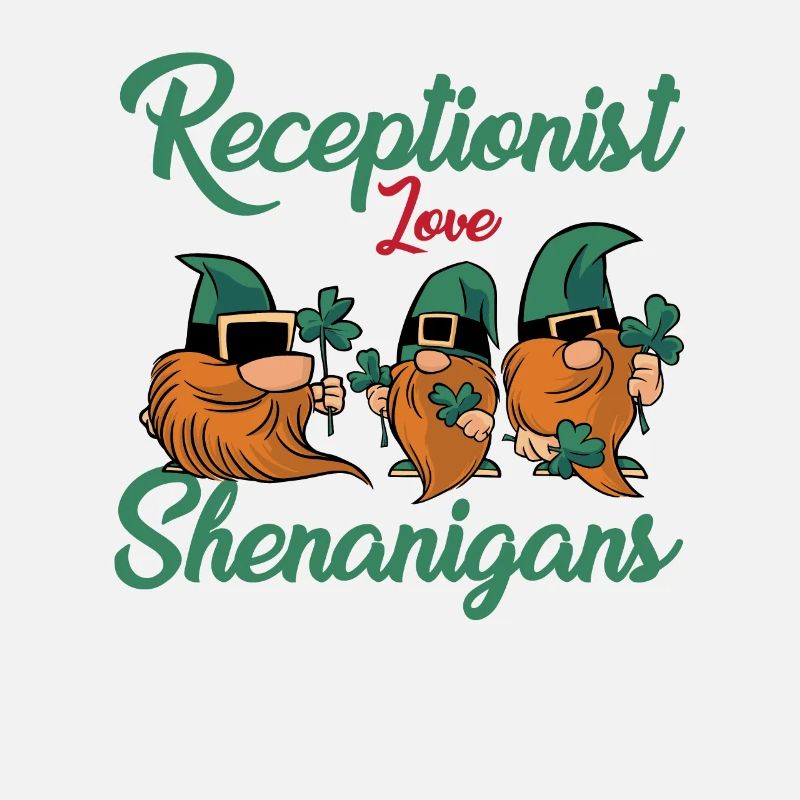 Drôle de réceptionniste Saint-Patrick