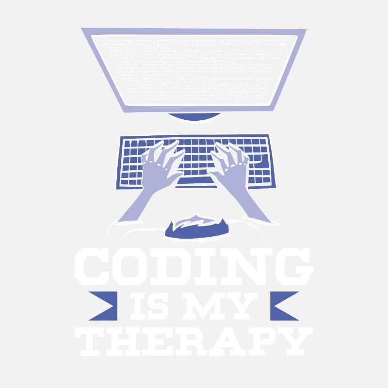 Programmieren Ist Meine Therapie Code Coder Coding