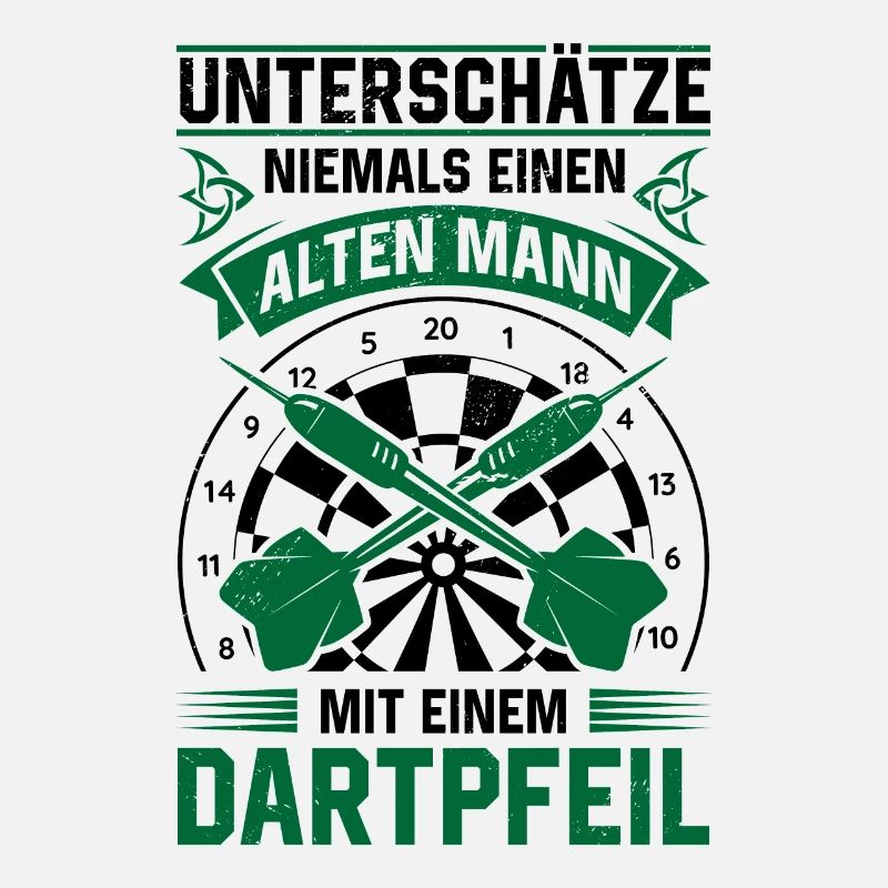 Unterschätze Niemals Einen Mit Einem Dartpfeil Dar