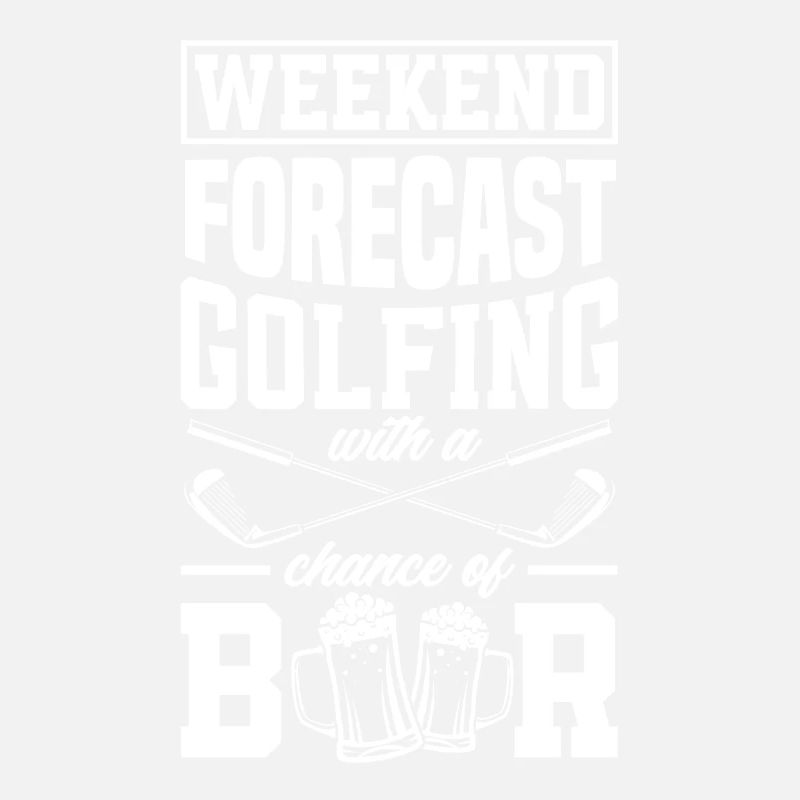 Golf Week-end Bière Boisson Golf