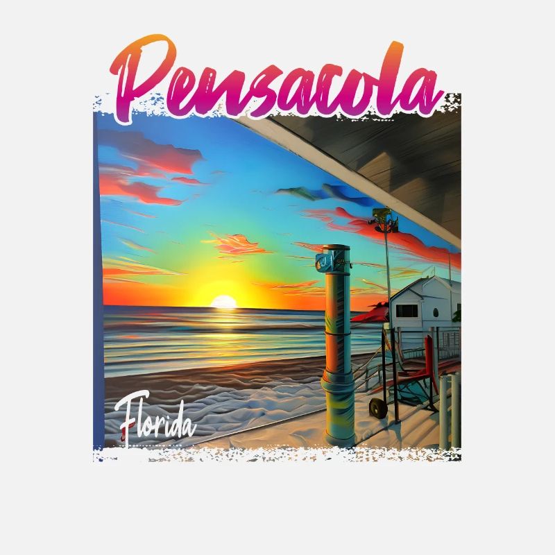 Coucher de soleil à Pensacola, Floride