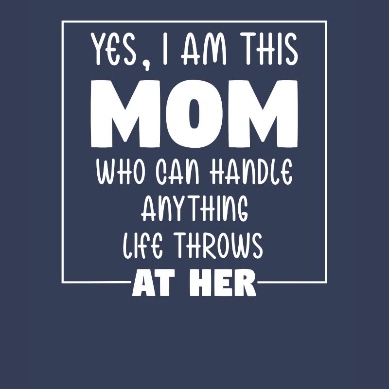 I Am This Mom Handle Anything Muttertag Geschenk