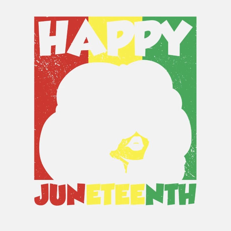 Joyeux Juneteenth 1865 Afro-Américain noir