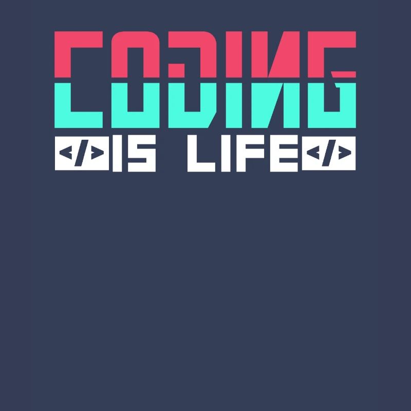 Coding Ist Leben Programmierer Coder Code