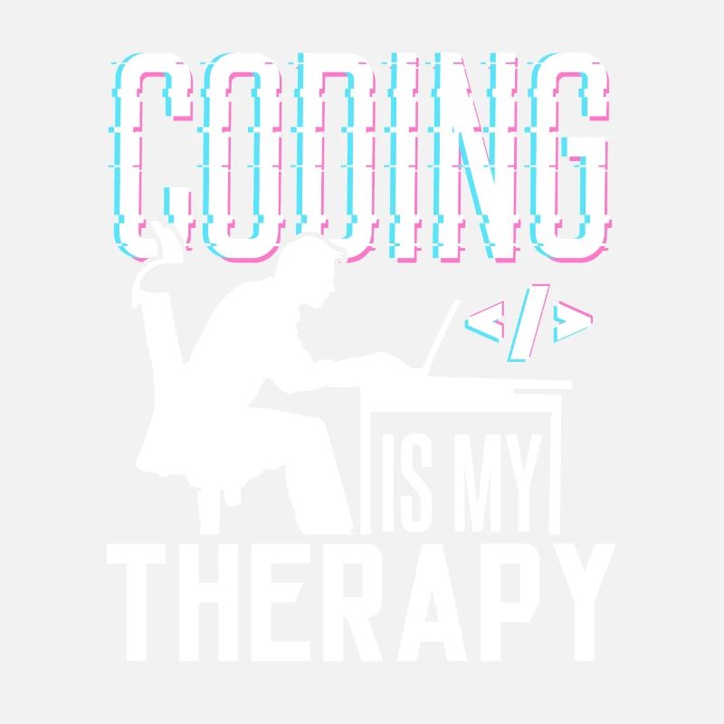 Programmieren Ist Meine Therapie Code Coder Coding