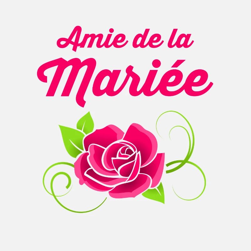 Freundin der Braut Geschenk Rose romantisch