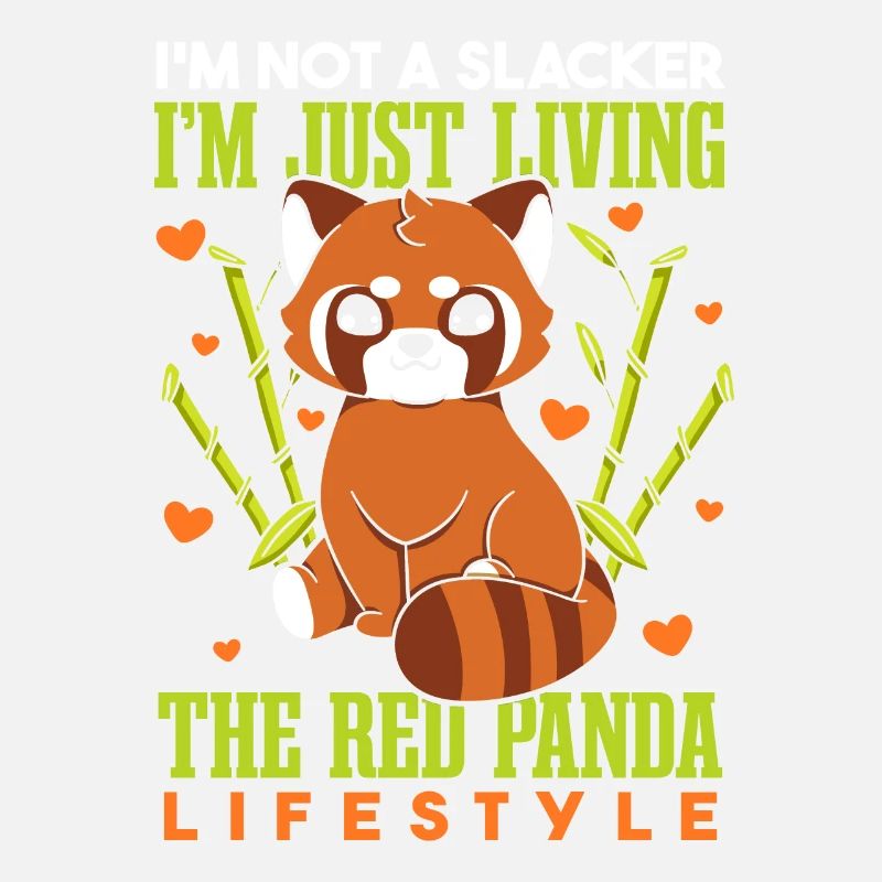 Drôle de panda roux