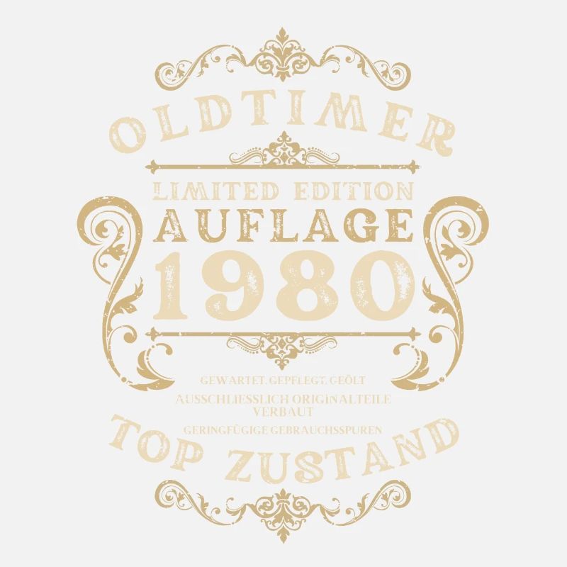 Oldtimer Limited Edition 1980 - 43. Geburtstag