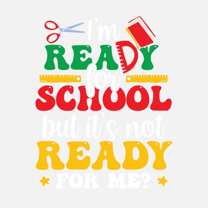 Am ready for school she is ready for me
