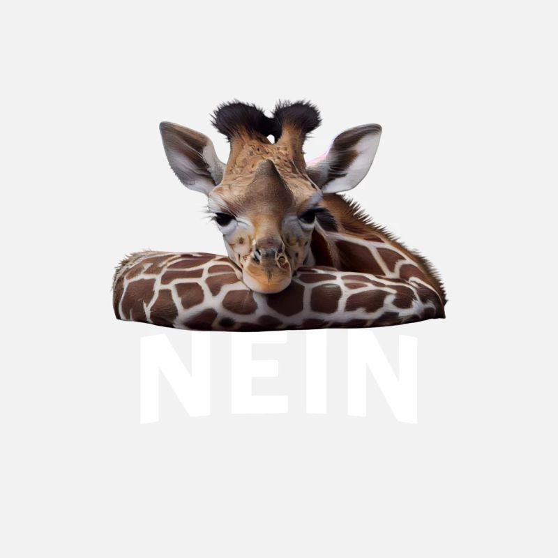 Statement Giraffe, Nö Fun, Einfach Nö, Nein