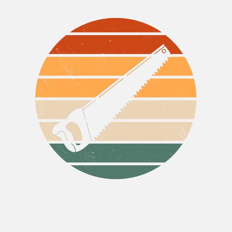 Retro Handsaw Design