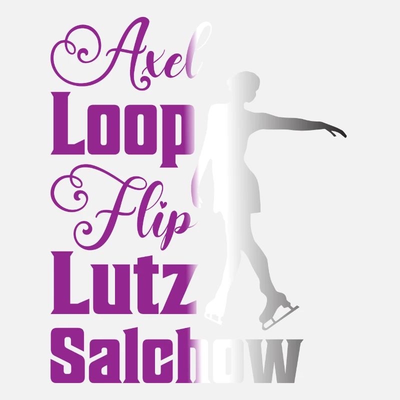 Axel Loop Flip Lutz Salchow Figure de patinage sur glace