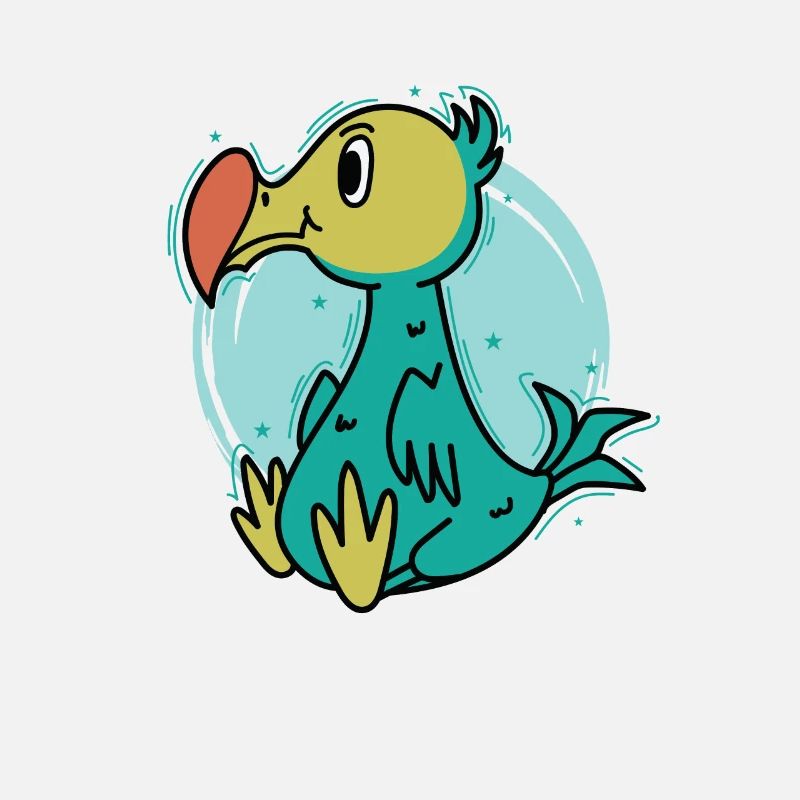 Dodo Vogel von Mauritius Insel
