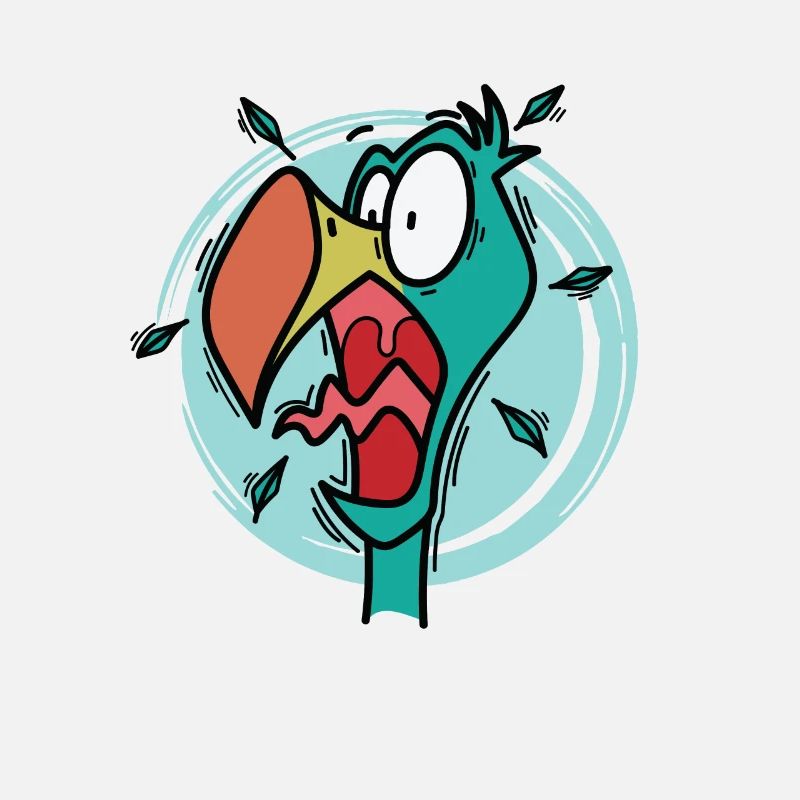 verrückter Dodo Vogel aus Mauritius
