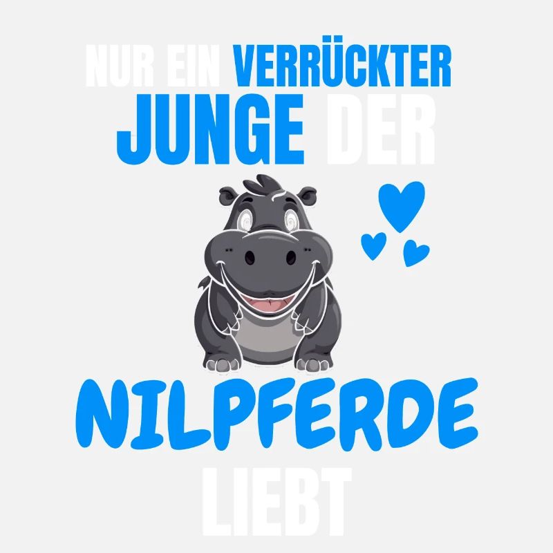 Afrika Tier Jungs Hippo Geschenk Zoo Nilpferd