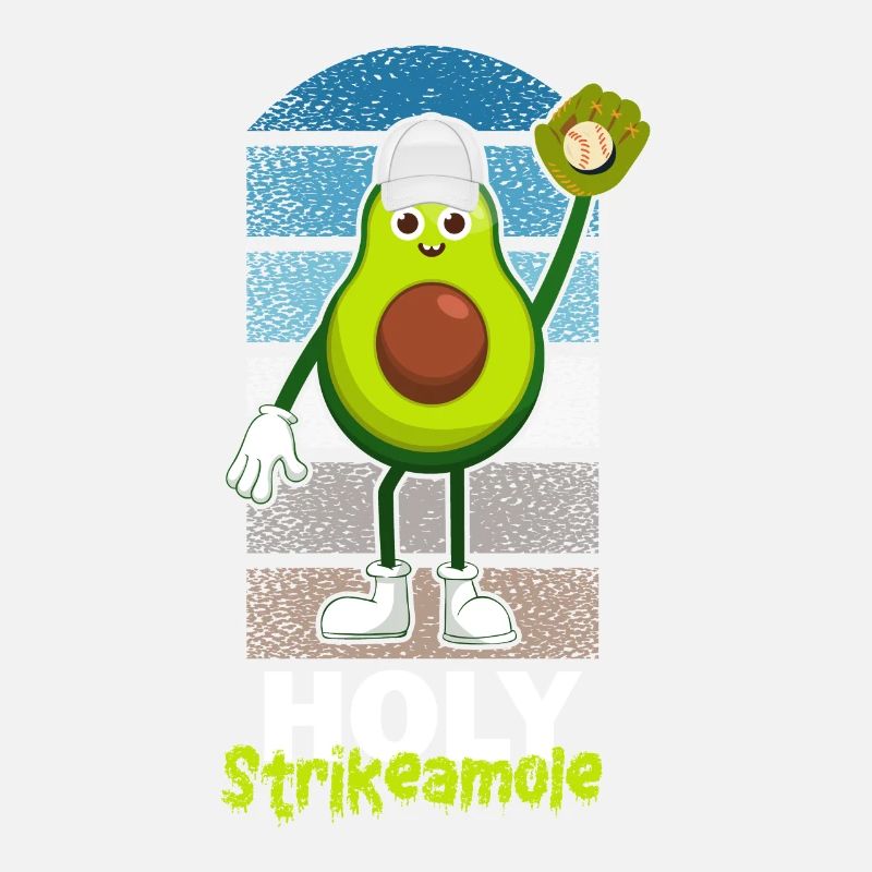 Holy Strikeamole Baseball Softball Avocat