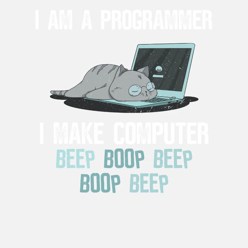 Software Entwickler Katze