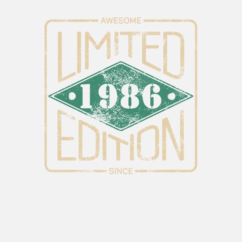 Awesome Since 1986 Retro Vintage Design