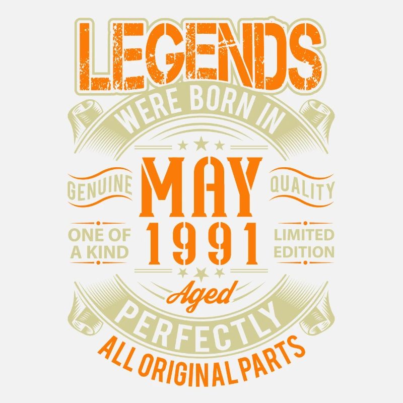 1991 Mai Geburtstag Legende