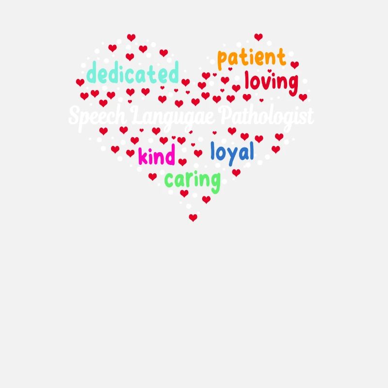 Great Speech Pathologist Heart Design