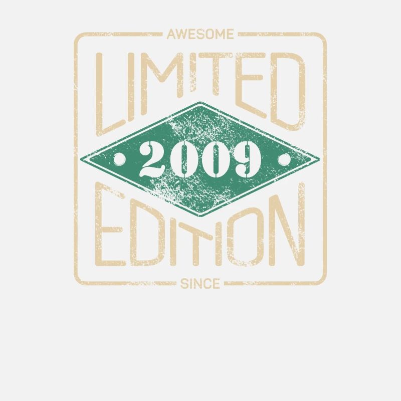 Awesome Since 2009 Retro Vintage Design