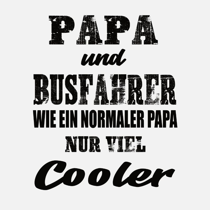 Papa und Busfahrer