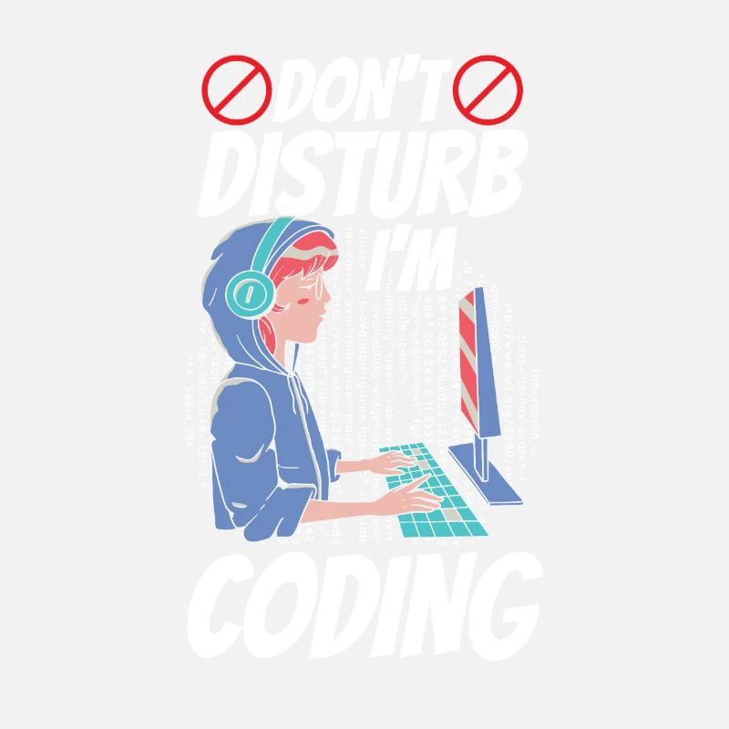 Stören Sie Nicht: Ich Programmiere Coding Coder