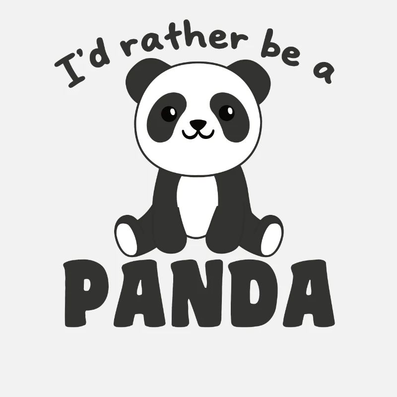 Ich wäre lieber ein Panda - süße Panda