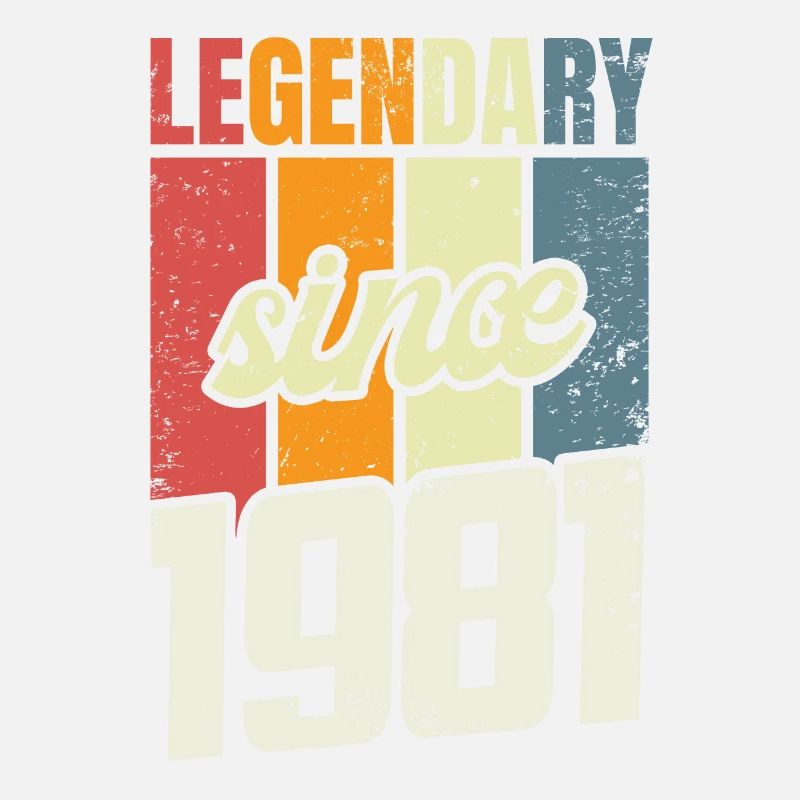42e anniversaire Niveau 42 ans 1981 Cadeau de décoration