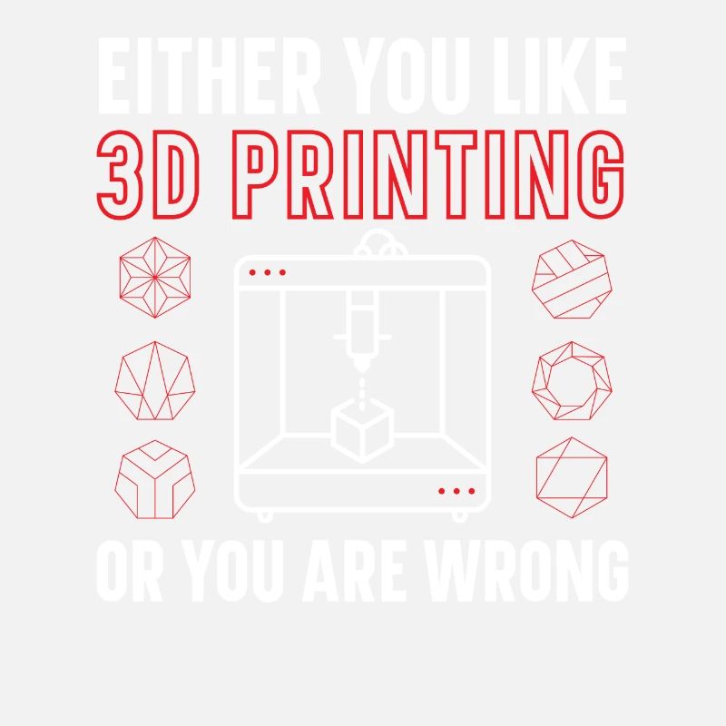 Entweder Sie mögen 3D-Druck oder Sie sind falsch