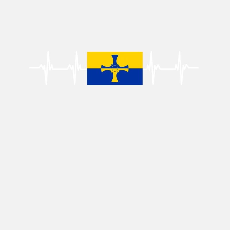 Royaume-Uni Durham Flag