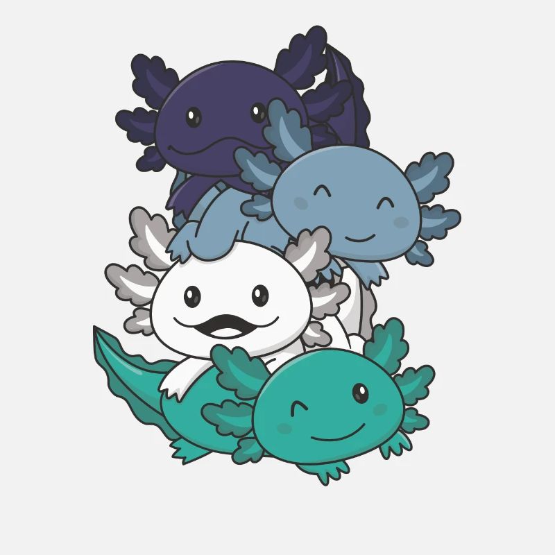 Oriented Aroace Flag Pride LGBTQ süßer Axolotl