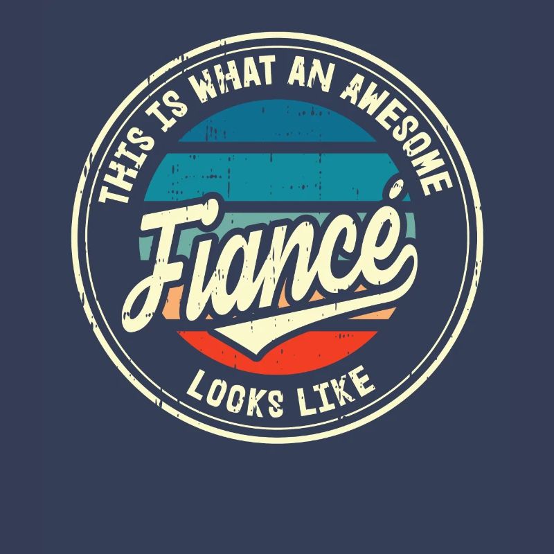 Fiancé Best Wedding Proposal Retro Gift