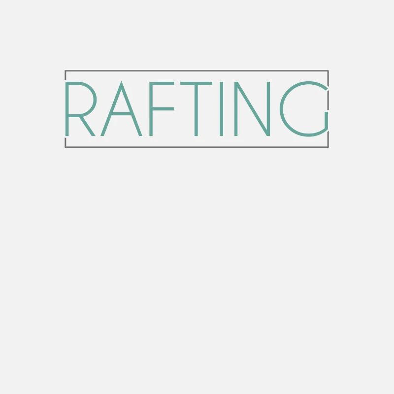 Rafting lettering