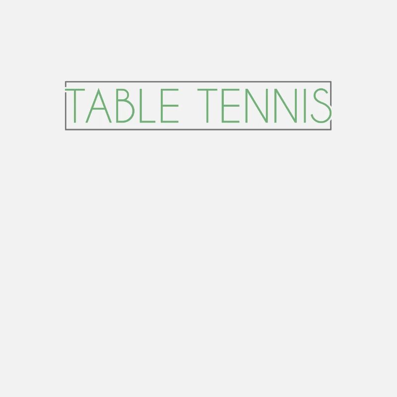 Lettrage de tennis de table