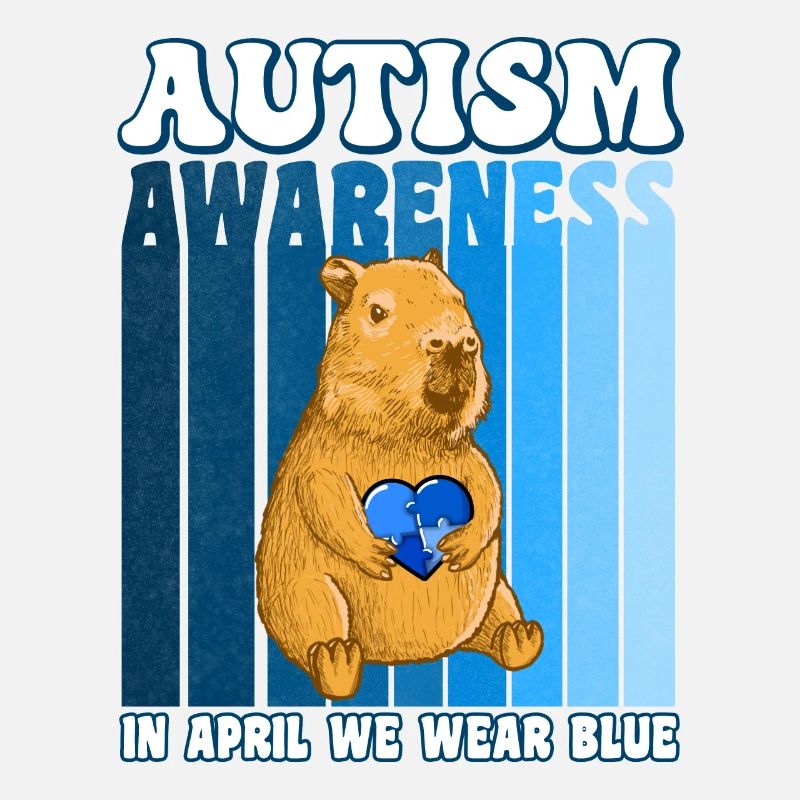 Capybara Autismus Awareness