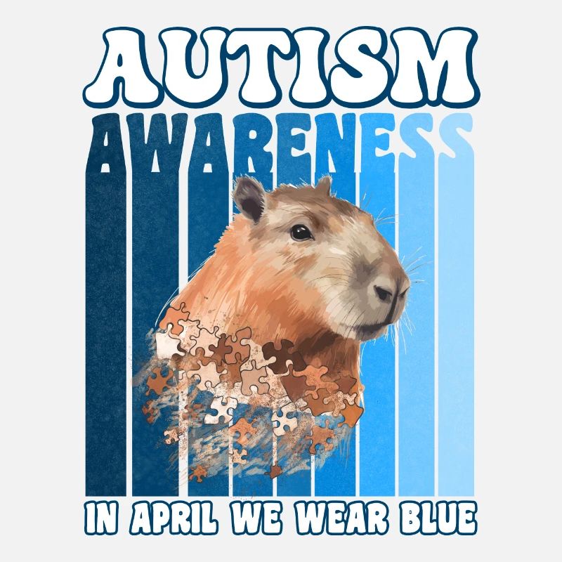 Capybara Autismus Awareness