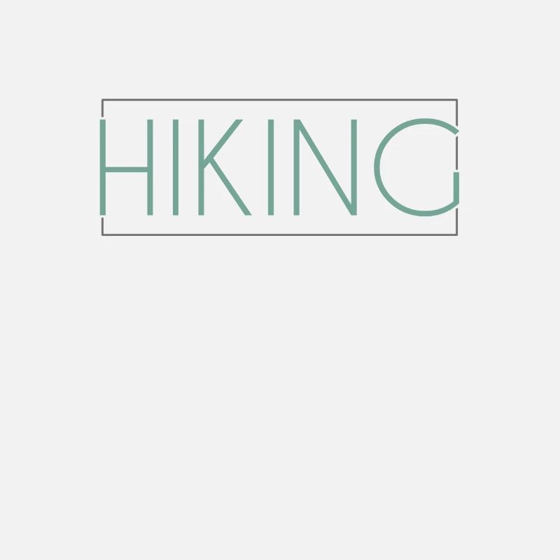 Hiking lettering