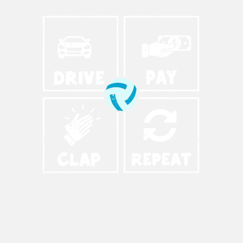 Driving, paying, clapping, repeating, eating, sleeping,