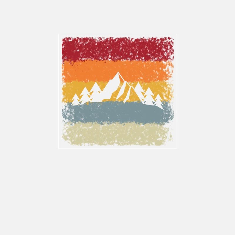 Mountains Retro