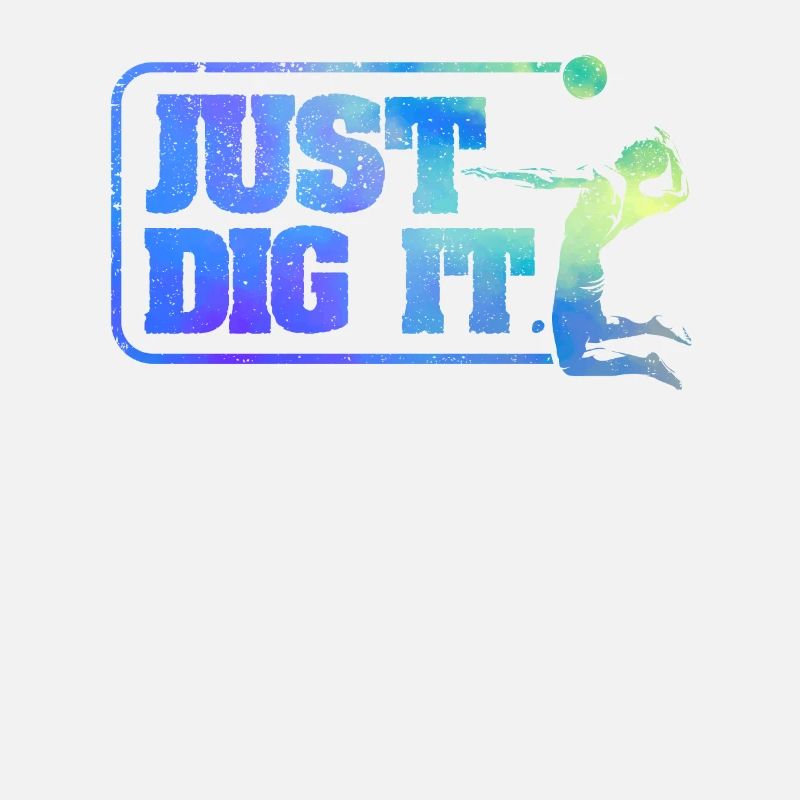 Just Dig It Funny Beach Volleyball Player Team