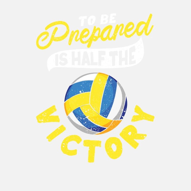 Vorbereitet sein ist der halbe Sieg Volleyball