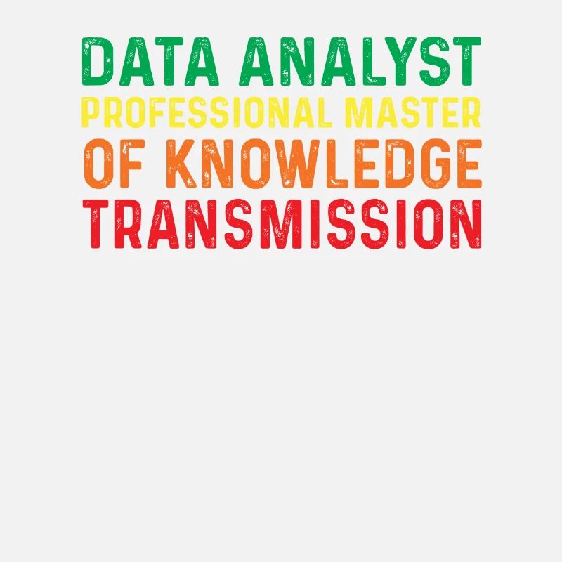 Great quote from a data analyst