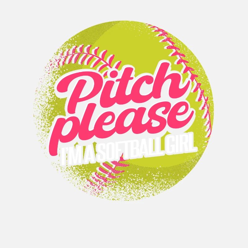 Ich bin ein Softball-Mädchen
