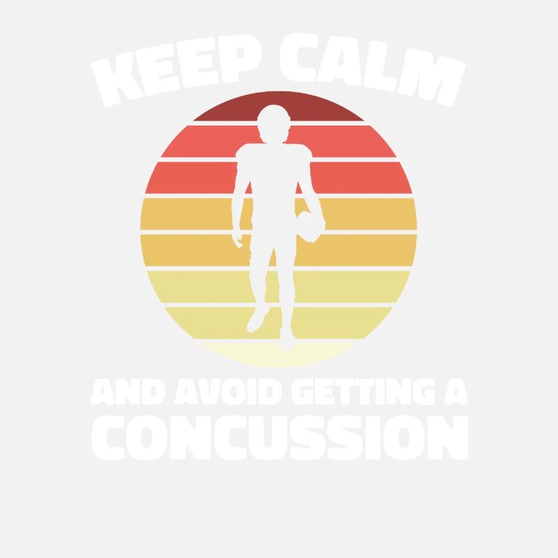 Staying calm and having a concussion