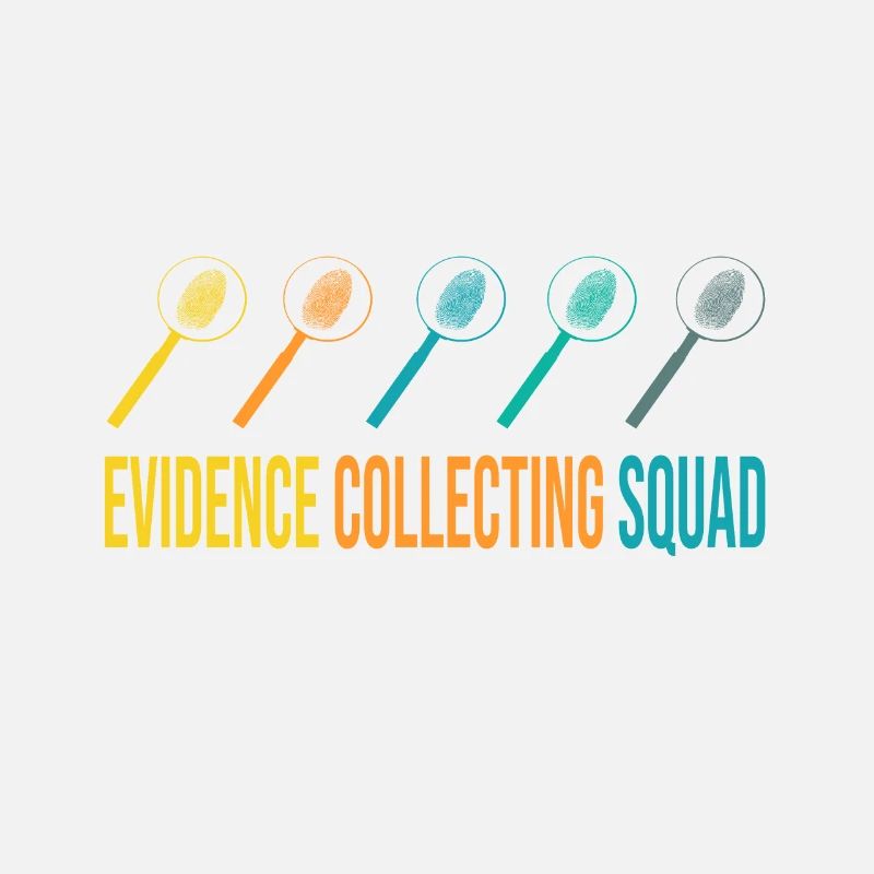 Forensic Evidence Collecting Squad Retro Design