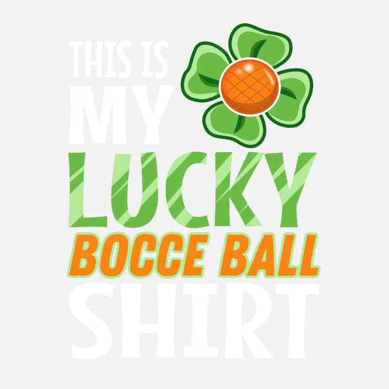 This is my Lucky Bocce ball
