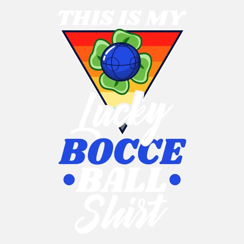 This is my Lucky Bocce ball
